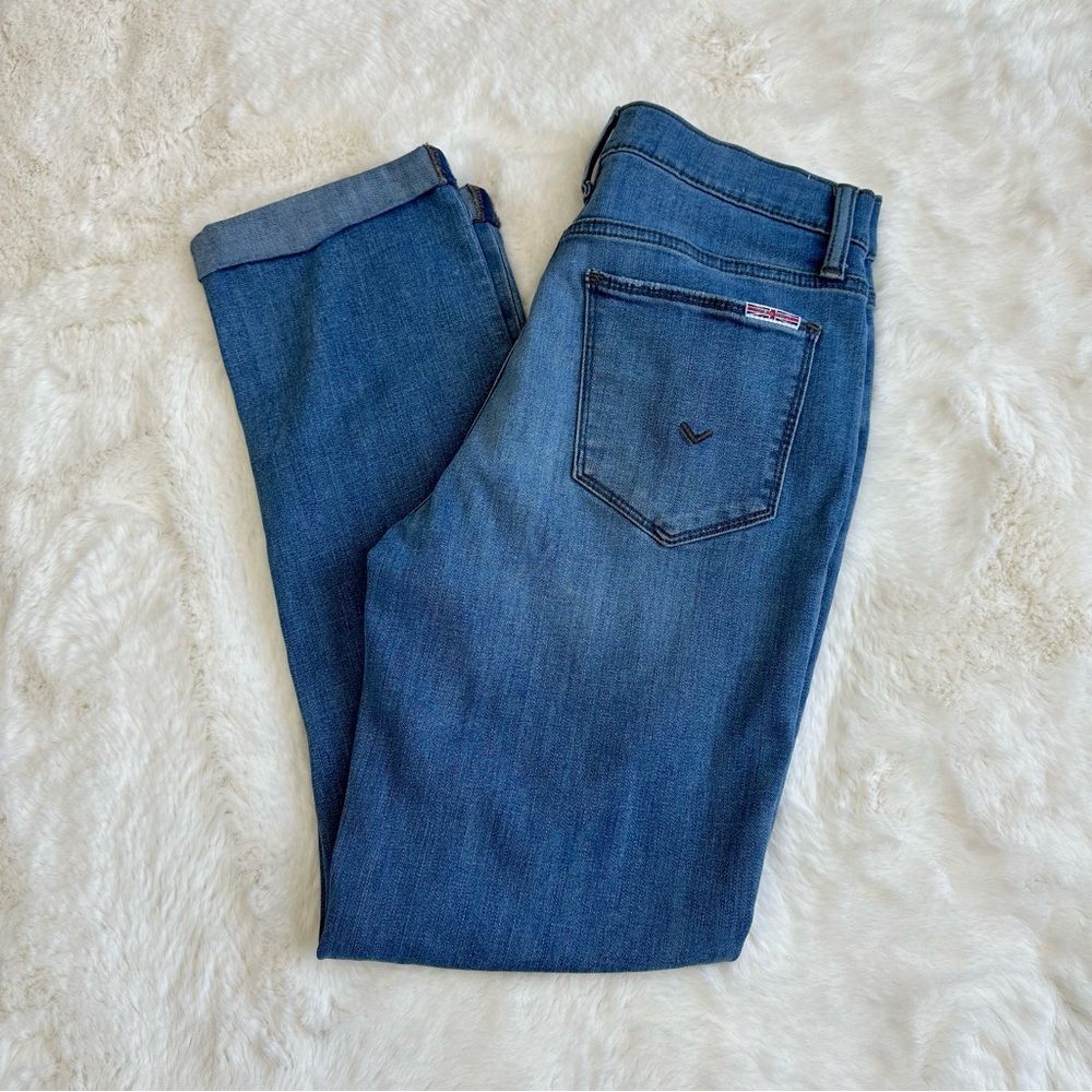 Hudson Blair High Rise Straight Crop Jean, 26
